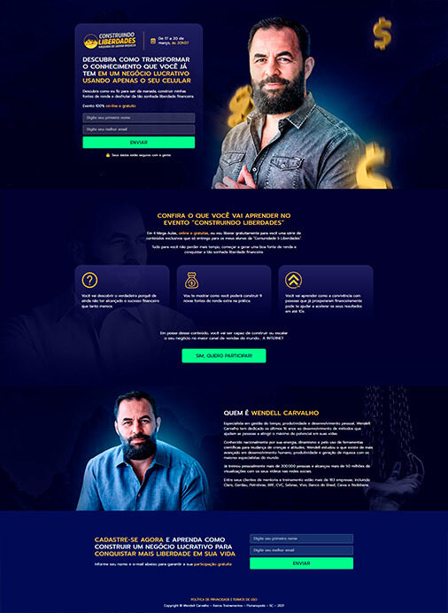 Landing Page